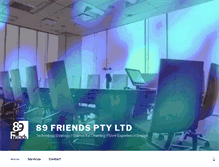 Tablet Screenshot of 89friends.com